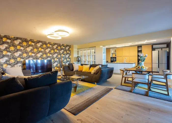 Apartment Extravagantes Mit Whirlpool, Lounge-bereich, Grill, Waschmaschine Crikvenica