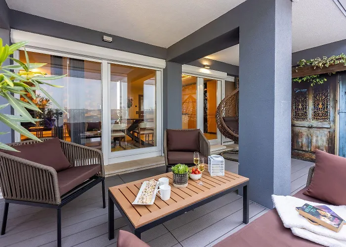Extravagantes Mit Whirlpool, Lounge-bereich, Grill, Waschmaschine Apartment